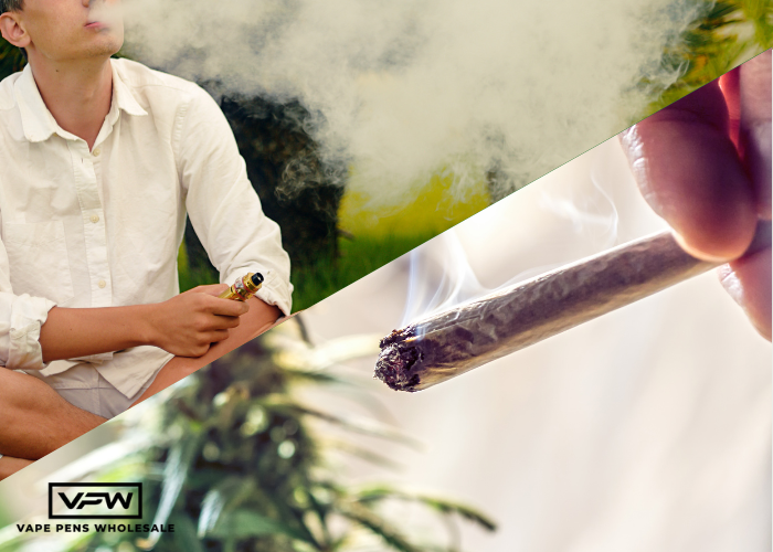 Vaping vs. Smoking Cannabis